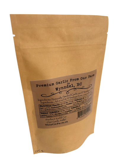 Smoked Garlic Salt Mill Refill